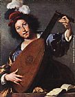 Lute Player by Bernardo Strozzi